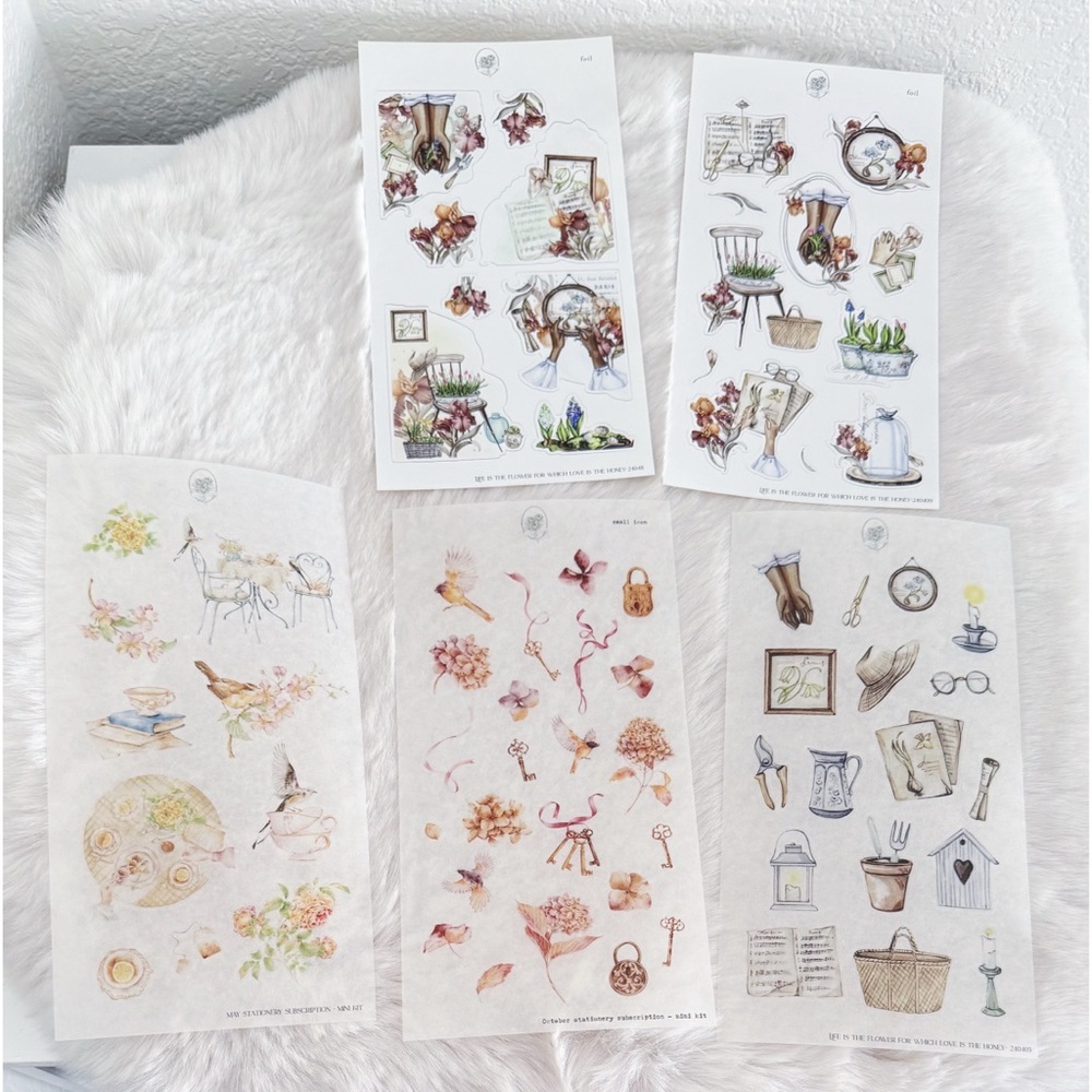 FADED CHRONICLE Large Icon Deco Stickers bundle x